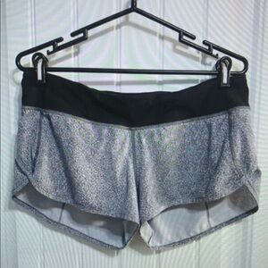 Women's Athletic Shorts in Black and Gray